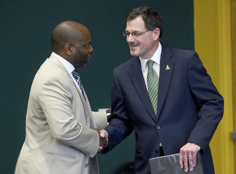 Incoming MSSU president pledges support for students in introduction to campus